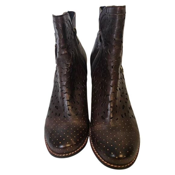 L'artiste brown leather booties. Size 39. - Picture 2 of 7